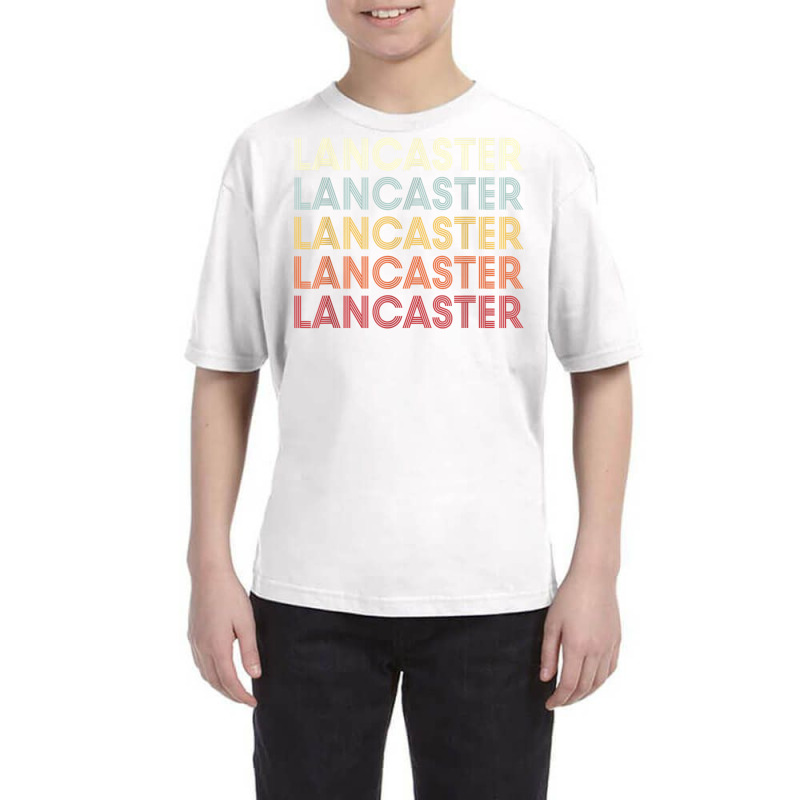 Lancaster California Lancaster Ca Retro Vintage Text T Shirt Youth Tee | Artistshot