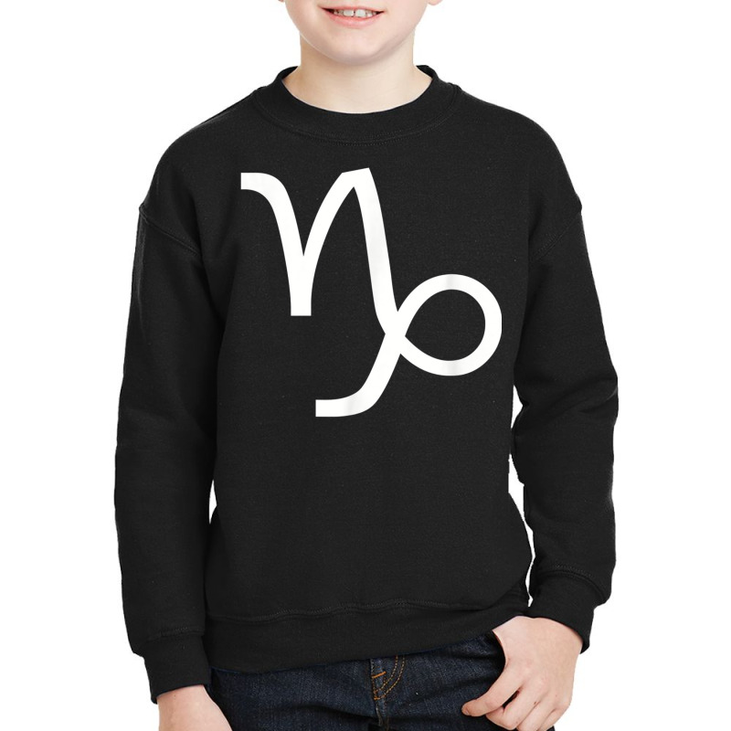 Capricorn Zodiac T Shirt Youth Sweatshirt | Artistshot