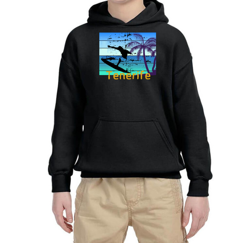 Tenerife T  Shirt Tenerife   The Surfing Destination In Spain T  Shirt Youth Hoodie by whistlerobust | Artistshot