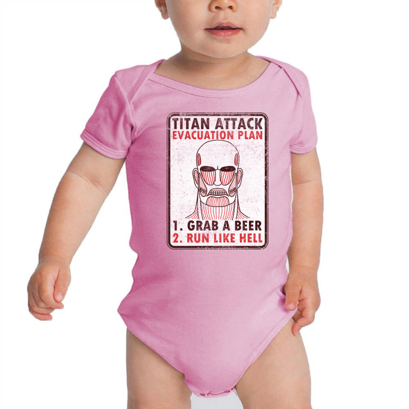 Titan Plan Baby Bodysuit | Artistshot