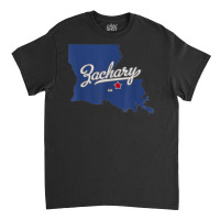 Zachary Louisiana La Map T Shirt Classic T-shirt | Artistshot