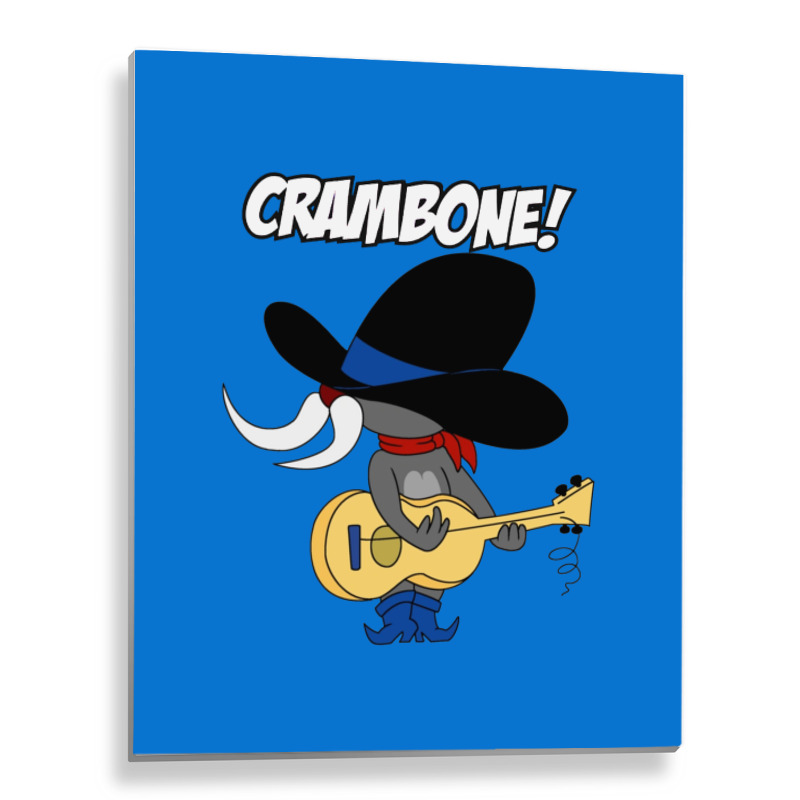 Uncle Pecos Crambone Funny Metal Print Vertical | Artistshot