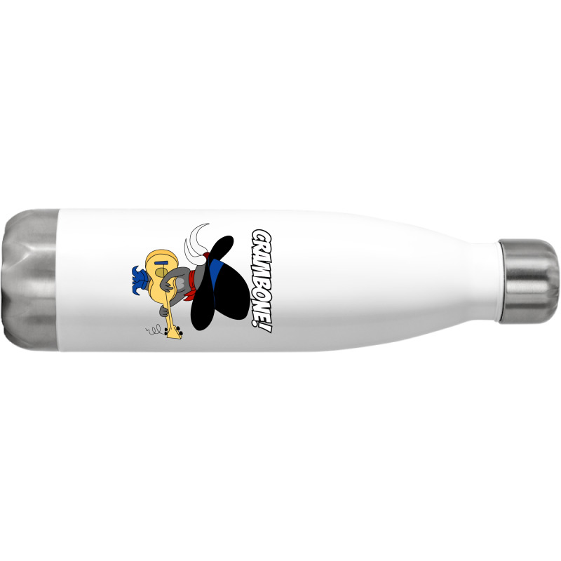 Uncle Pecos Crambone Funny Stainless Steel Water Bottle | Artistshot