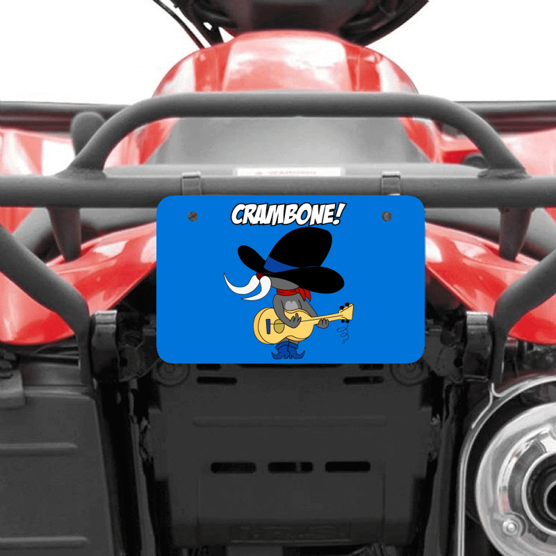 Uncle Pecos Crambone Funny Atv License Plate | Artistshot