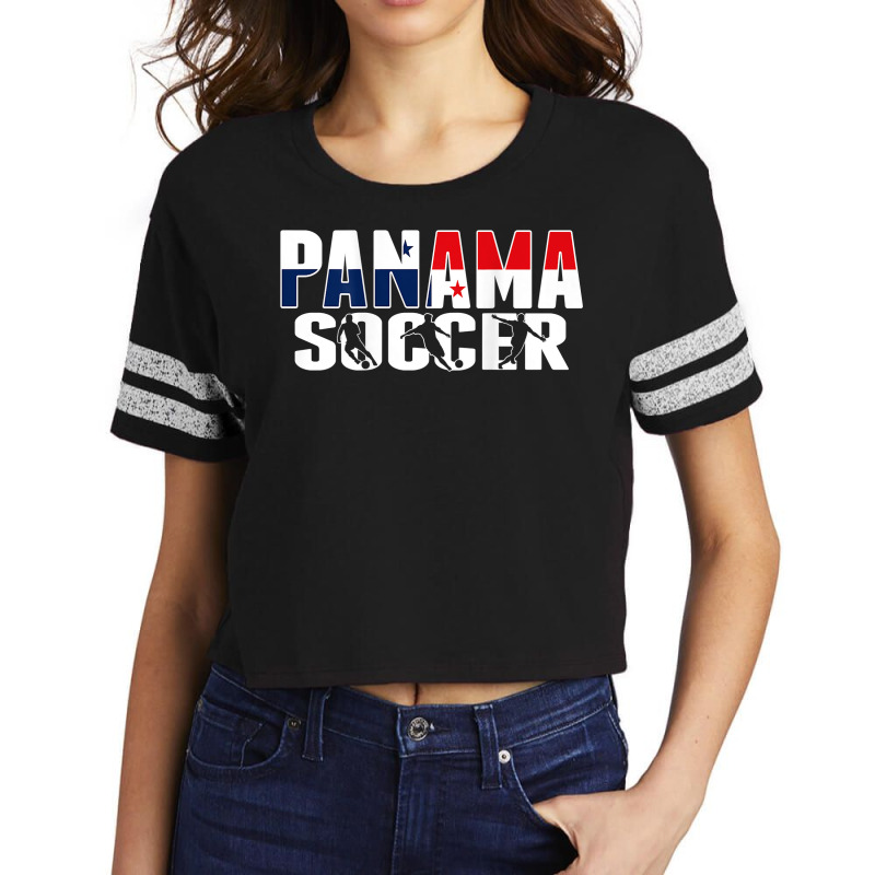 Panama Soccer Lovers Jersey Panamanian Flag Football Players T Shirt Scorecard Crop Tee by cm-arts | Artistshot