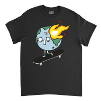 World Skateboarding, World Skateboarding Art, World Skateboarding Pain Classic T-shirt | Artistshot