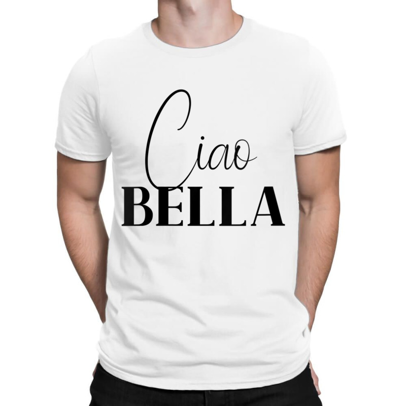 Womens Ciao Bella. Cool Design For Italians V Neck T Shirt T-shirt | Artistshot