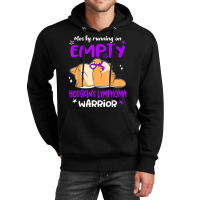 Mostly Running On Empty Hodgkin's Lymphoma Warrior T Shirt Unisex Hoodie | Artistshot