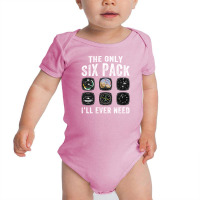 Pilots Six Pack Airplane Instruments Baby Bodysuit | Artistshot