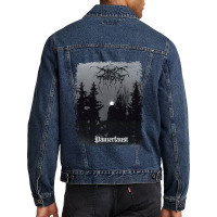 Darkthrone   Panzerfaust   Album Cover Men Denim Jacket | Artistshot