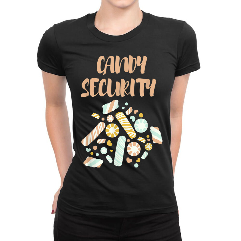 Hard Candy Security Halloween Costume Ladies Fitted T-Shirt by Stunner | Artistshot