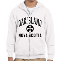 Oak Island Varsity Style Cross Black Print Pullover Hoodie Youth Zipper Hoodie | Artistshot