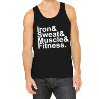 Iron & Sweat & Muscle & Fitness 1 Tank Top | Artistshot