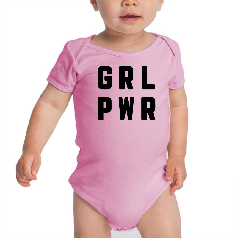 Grl Pwr Baby Bodysuit by tshiart | Artistshot