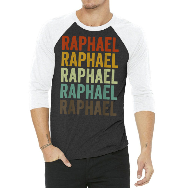 Raphael Archangel Retro T Shirt 3/4 Sleeve Shirt | Artistshot