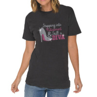 Stepping Into Retirement And Still A Boss Bling Rhinestone T Shirt Vintage T-shirt | Artistshot