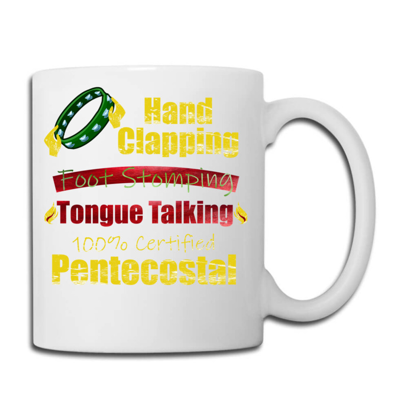 Hand Clapping Foot Stomping Tongue Talking Pentecostal Gifts Long Slee Coffee Mug | Artistshot