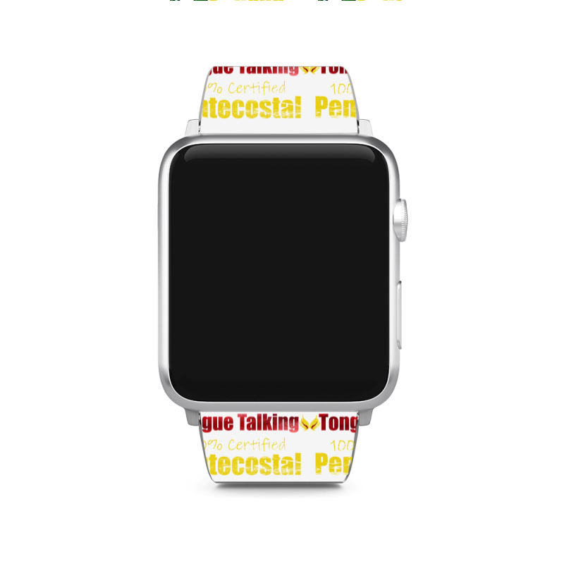 Hand Clapping Foot Stomping Tongue Talking Pentecostal Gifts Long Slee Apple Watch Band | Artistshot