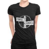 Dogmatics Thayer St. Inverse Long Sleeve T Shirt Ladies Fitted T-shirt | Artistshot