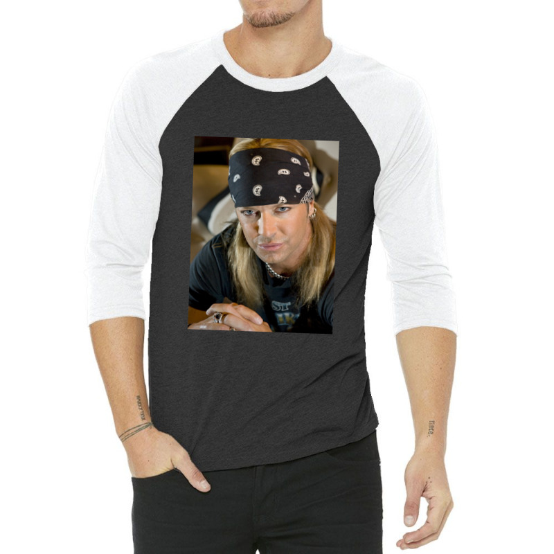 Bret Michaels - In Behind The Skin On Concert .png 3/4 Sleeve Shirt | Artistshot