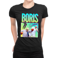 Boris Johnson Meme, Boris Johnson, Meme, The Boris Johnson, Boris John Ladies Fitted T-shirt | Artistshot