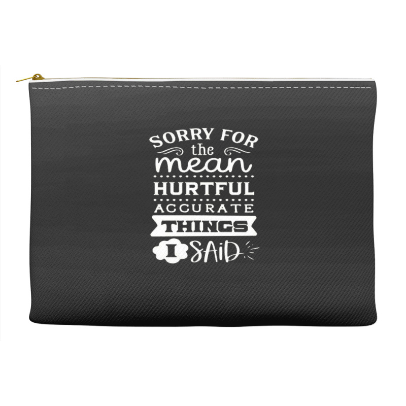 Quotes Funny Accessory Pouches | Artistshot