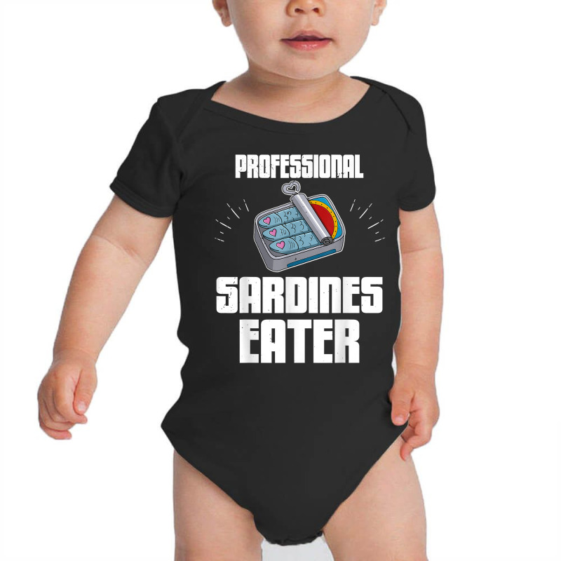 Sardine Anchovies Fish Dishes Canned Fish Cuisine T Shirt Baby Bodysuit | Artistshot