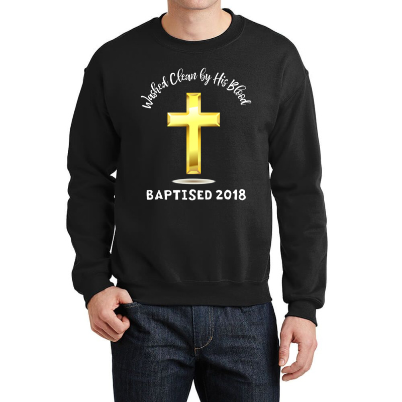 Christian Believer Baptism For Jesus Followers Crewneck Sweatshirt | Artistshot