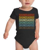 Shunosaurus Dinosaur Retro T Shirt Baby Bodysuit | Artistshot