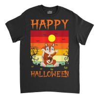 Retro Halloween Costumes Matching Squirrel Halloween Party Classic T-shirt | Artistshot