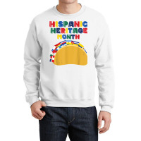 Hispanic Heritage Month Funny Tacos Latin American Countries T Shirt Crewneck Sweatshirt | Artistshot