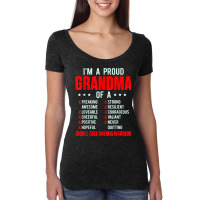 Sickle Cell Anemia Survivor Proud Grandma Anemic Warrior T Shirt Women's Triblend Scoop T-shirt | Artistshot