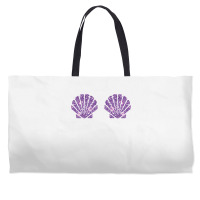 Mermaid Sea Shell Bra Costume Halloween Design Sweatshirt Weekender Totes | Artistshot