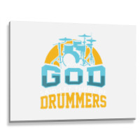 Christian Drummer Product And God Said Drummers Drum Sticks Metal Print Horizontal | Artistshot