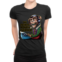 The Infinite Monkey Theorem, The Infinite Monkey Theorem Art, The Infi Ladies Fitted T-shirt | Artistshot