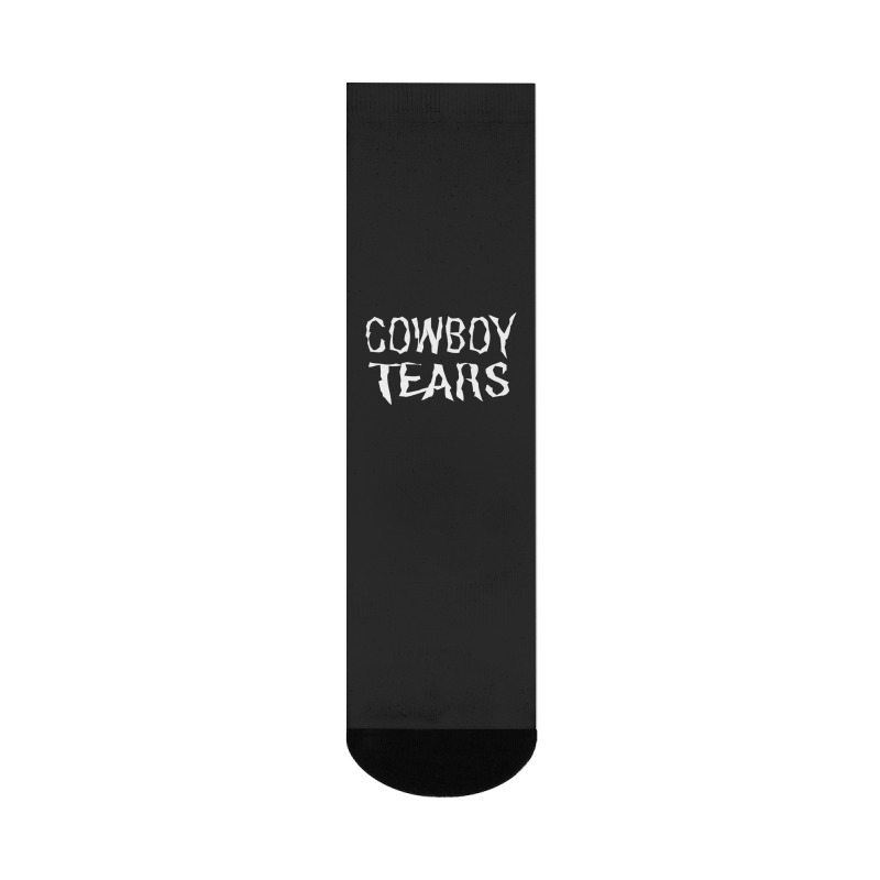 Cowboy Tears Crew Socks | Artistshot