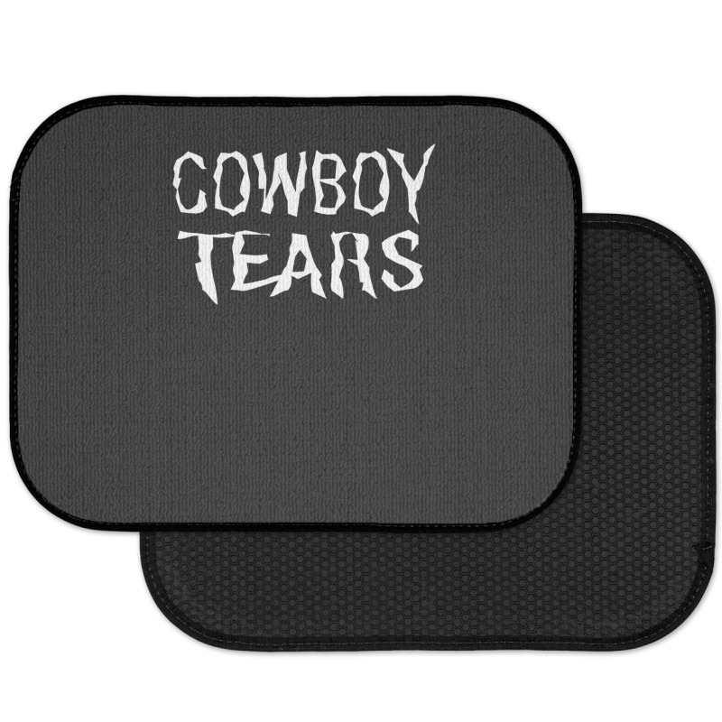 Cowboy Tears Rear Car Mat | Artistshot