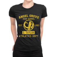 Black Team Ladies Fitted T-shirt | Artistshot