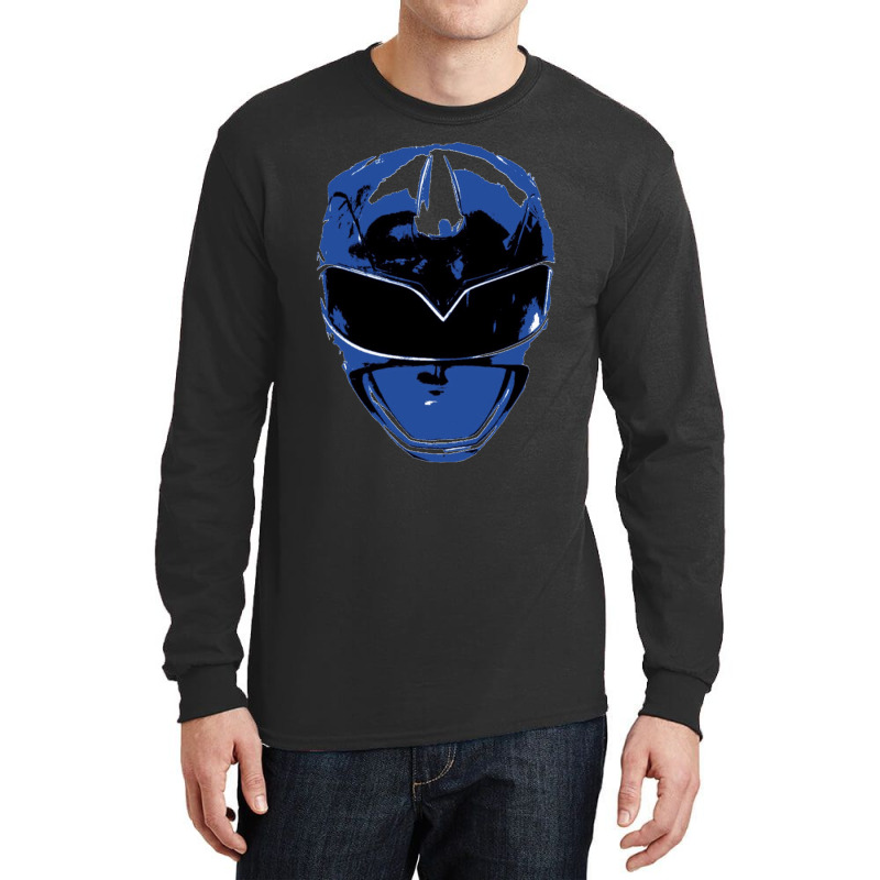 Blue Ranger Long Sleeve Shirts by cm-arts | Artistshot