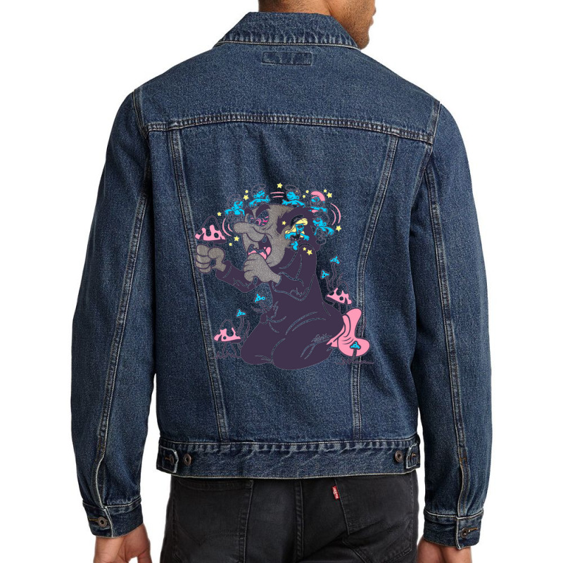 Gargamel Men Denim Jacket by cm-arts | Artistshot