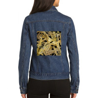 Brass Instruments Ladies Denim Jacket | Artistshot