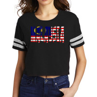 Malaysia Flag, Malaysian Tshirt, Malaysia Shirt For Women T Shirt Scorecard Crop Tee | Artistshot