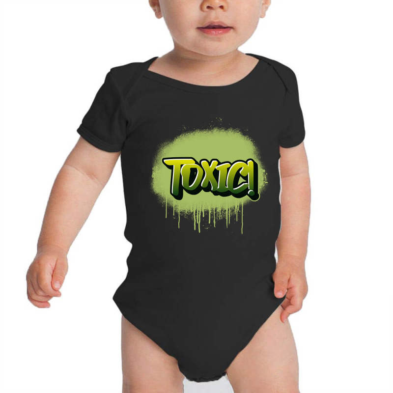 Toxic Graffiti, Toxic Graffiti Art, Toxic Graffiti Vintage, Toxic Graf Baby Bodysuit by SHOPTYU | Artistshot