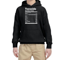 Teesside Nutrition Facts College University T Shirt Youth Hoodie | Artistshot