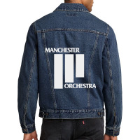 Masih-manchester-orchestra-kawan Tri-blend Men Denim Jacket | Artistshot