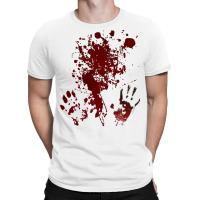 Halloween Blood Splat All Over Costume Adult T-shirt | Artistshot