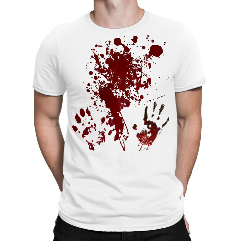 Halloween Blood Splat All Over Costume Adult T-shirt | Artistshot