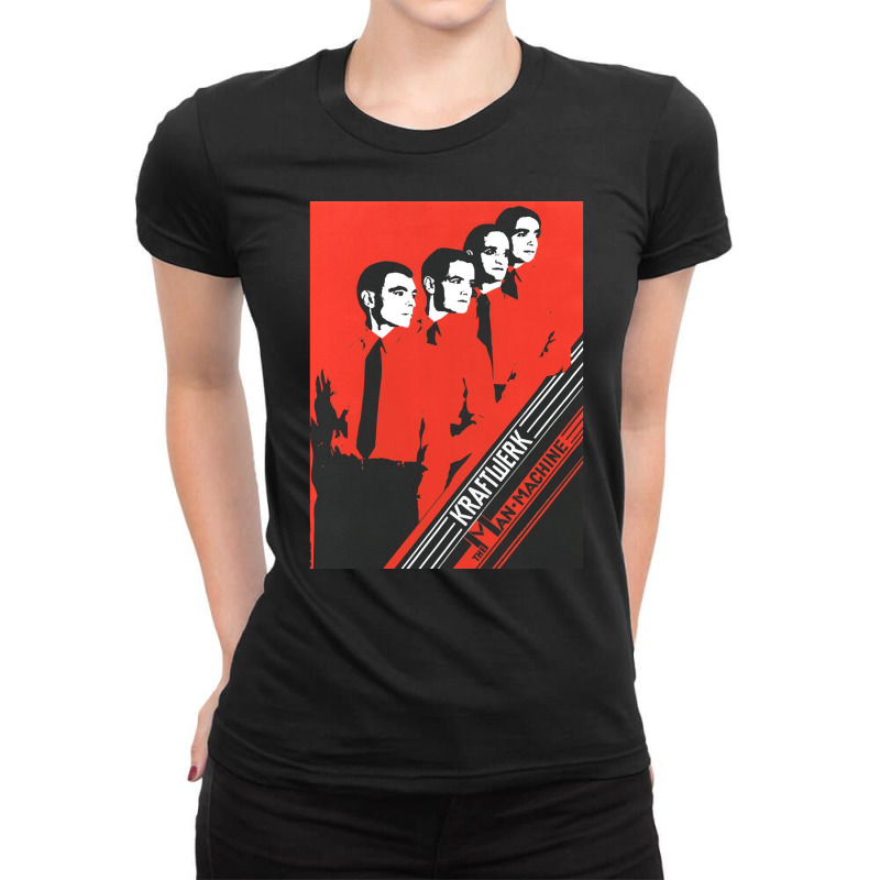 Kraftwerk Man Machine, Kraftwerk Man, Machine, The Man Machine, The Ma Ladies Fitted T-Shirt by SHOPII888 | Artistshot