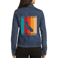 Cypress Cypress California Retro Ladies Denim Jacket | Artistshot