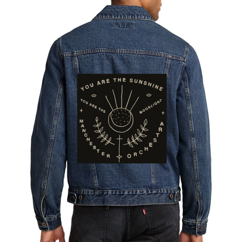 Triangle  Manchester Orchestra Men Denim Jacket | Artistshot